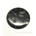 Custom Pie Pan Sunray Chronograph watch dial